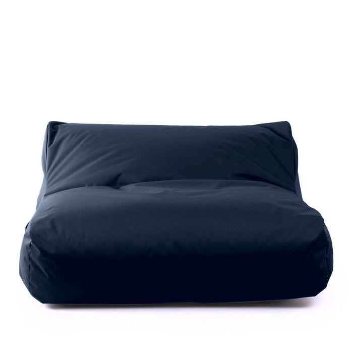 Pouf poltrona matrimoniale doppia XL Gaia in tessuto Jive per interno Dim: 125x120 cm