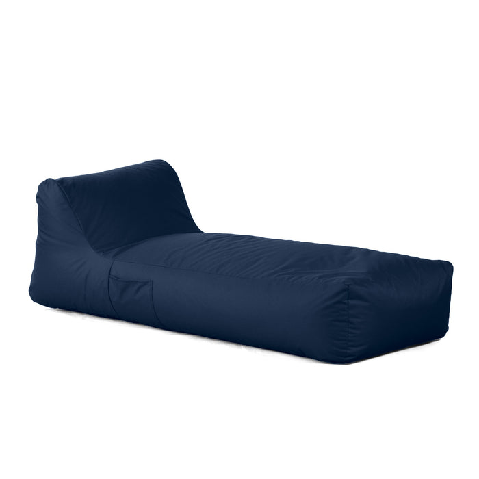 Pouf Lettino Gaia in tessuto Jive per interno dim 190x80 cm