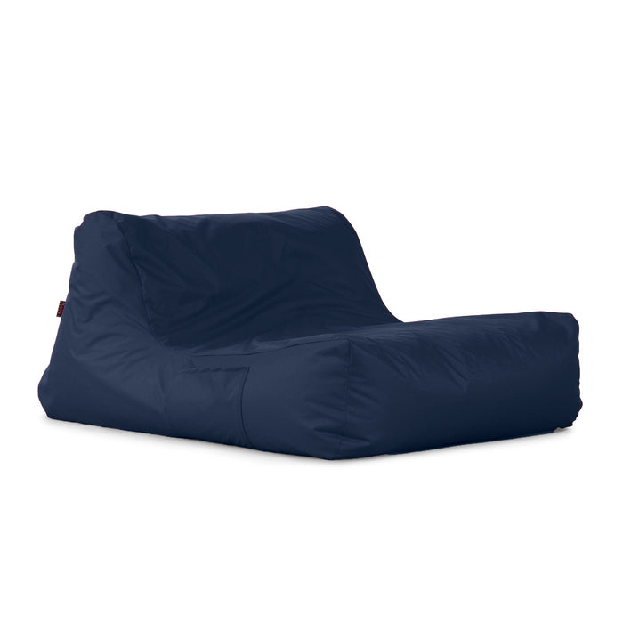 Pouf Poltrona Doppia Gaia in tessuto Jive per interno dim 100x120 cm