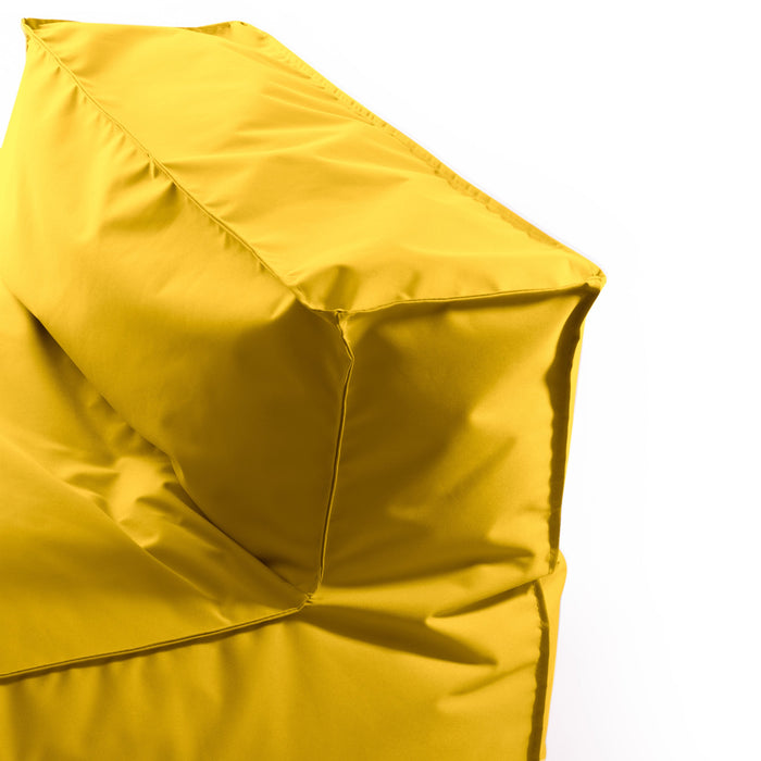 Pouf poltrona 1 posto Deluz per esterno in tessuto poliestere Samba dim: 98x98x65 cm