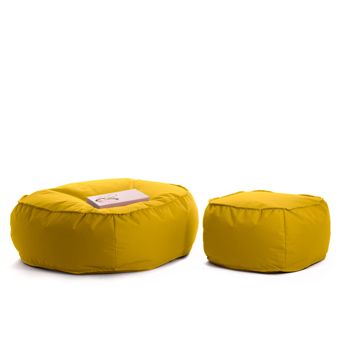 Pouf Poltrona Park Per Esterno In Tessuto Poliestere Samba Dim:100x100x40 Cm