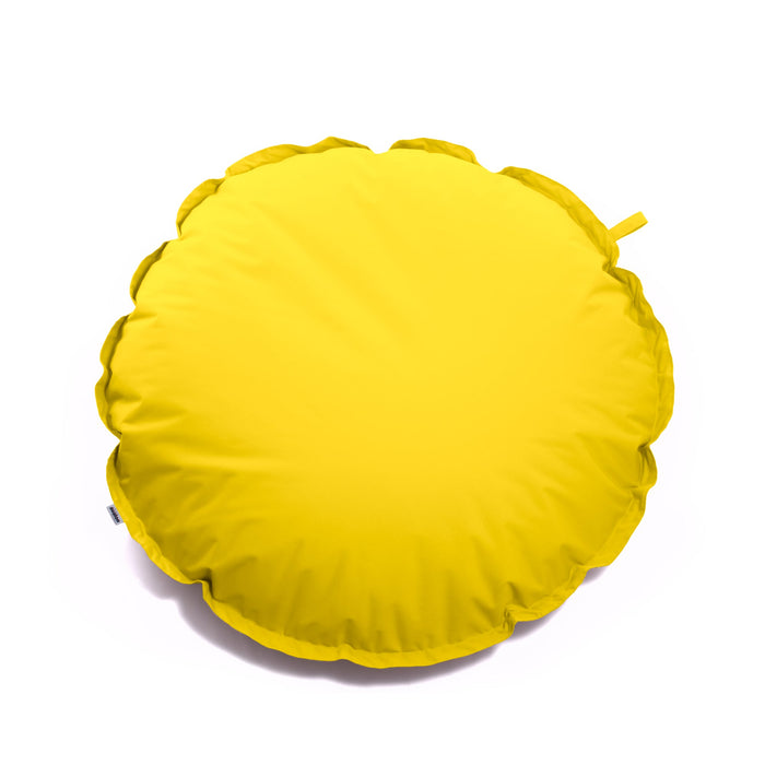 Pouf Cuscino Boa Galleggiante Avalon in tessuto poliestere Samba per esterno. Dim: Ø135xH30 cm