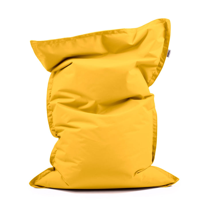 Pouf Cuscino Thin medio sacca vuota in tessuto antistrappo impermeabile Jive per interno dim.135x90 cm