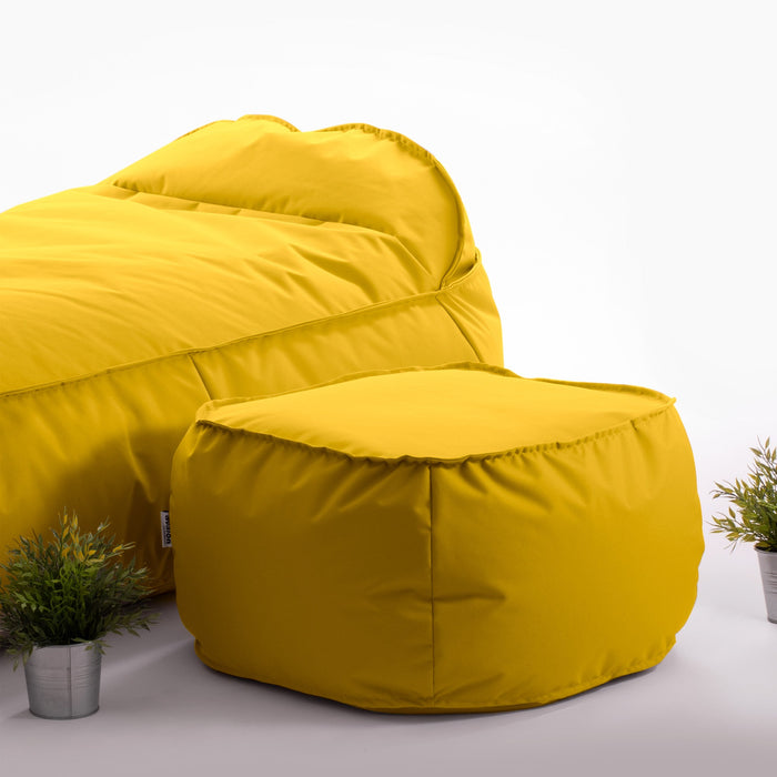 Pouf Poltrona Park Per Esterno In Tessuto Poliestere Samba Dim:65x65x40 Cm