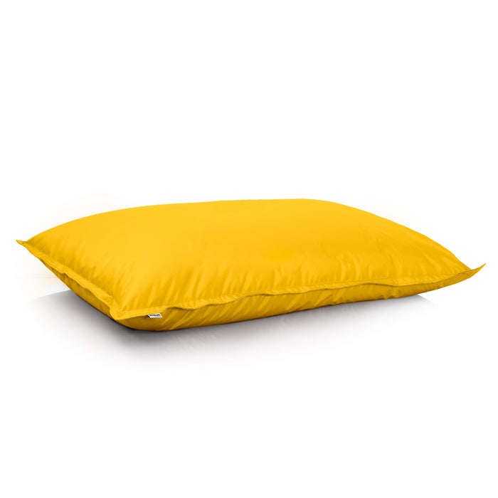 Pouf Cuscino Thin medio sacca vuota in tessuto antistrappo impermeabile Jive per interno dim.135x90 cm