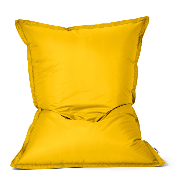 Pouf Cuscino Thin medio sacca vuota in tessuto antistrappo impermeabile Jive per interno dim.135x90 cm
