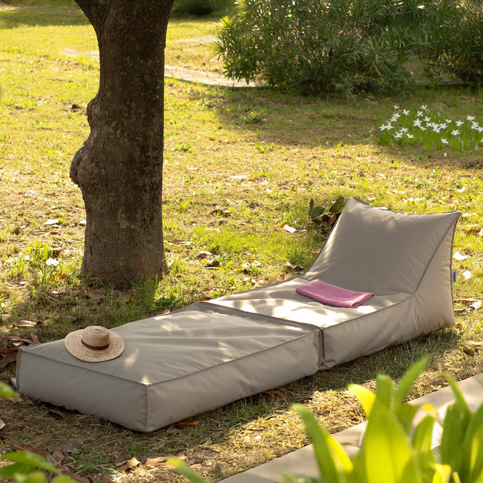 Pouf Poltrona Badd Duo Avalon in tessuto poliestere Jive Per Interno. Dim: 95x60 cm