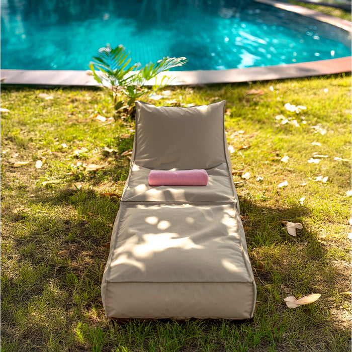 Pouf Poltrona Badd Duo Avalon in tessuto poliestere Jive Per Interno. Dim: 95x60 cm