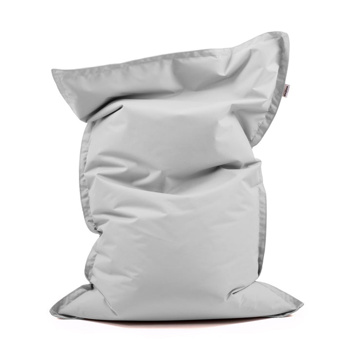 Pouf Cuscino Thin medio sacca vuota in tessuto antistrappo impermeabile Jive per interno dim.135x90 cm