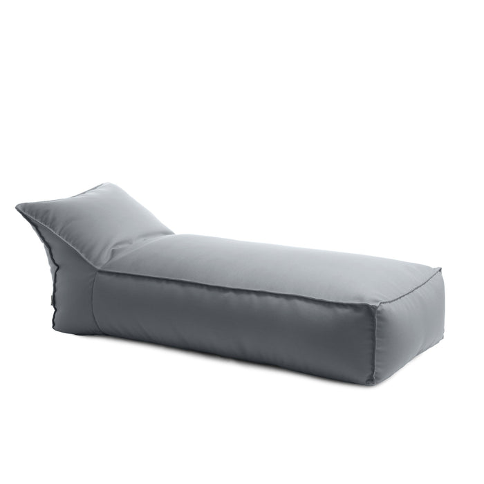 Pouf Lettino Badd L Avalon in tessuto Tropical per esterno. Dim: 70x160 cm