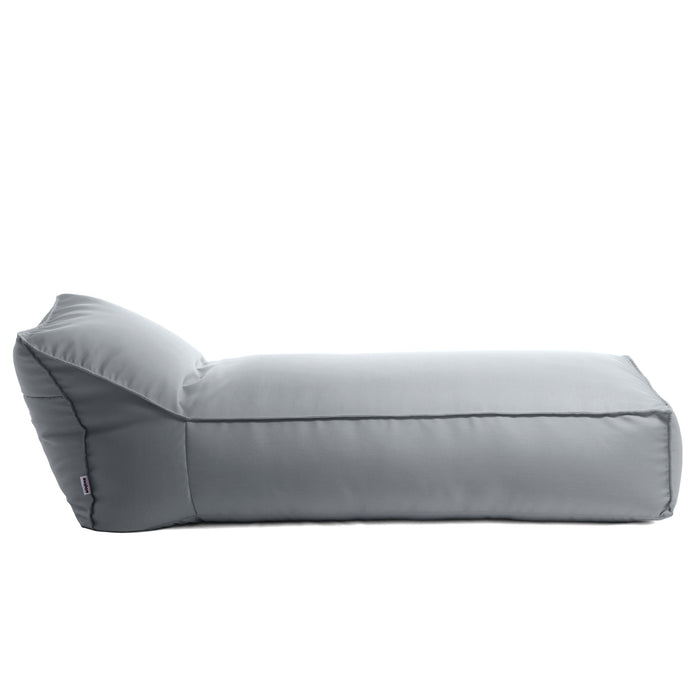 Pouf Lettino Badd L Avalon in tessuto Tropical per esterno. Dim: 70x160 cm