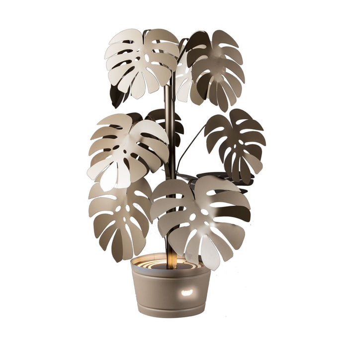 Monstera - Lampada piccola con foglie - Arti e Mestieri