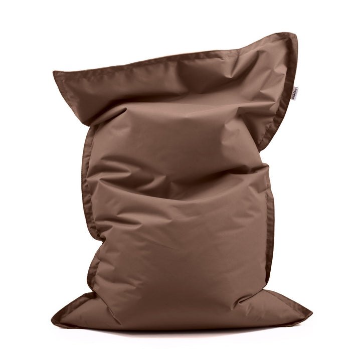Pouf Cuscino Thin medio sacca vuota in tessuto antistrappo impermeabile Jive per interno dim.135x90 cm