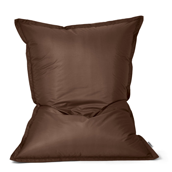 Pouf Cuscino Thin medio sacca vuota in tessuto antistrappo impermeabile Jive per interno dim.135x90 cm