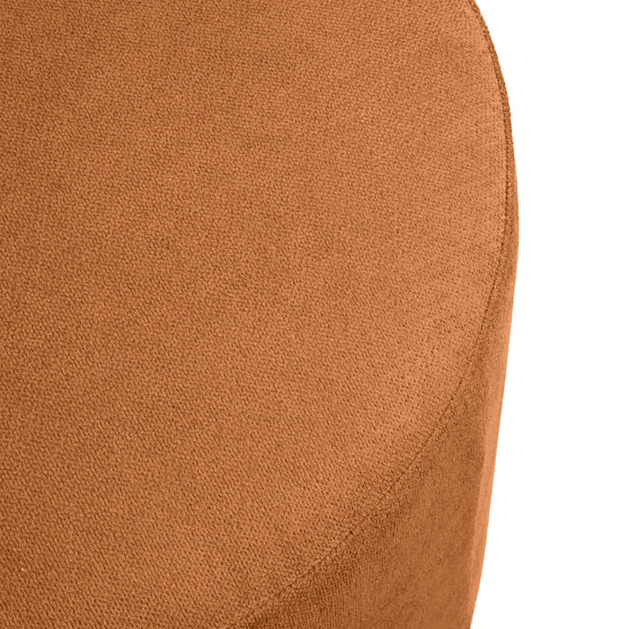 Avalon Pouf Cilindro Rigido in tessuto antimacchia Dali Made in Italy. Dim: Ø45 cm X H43 cm
