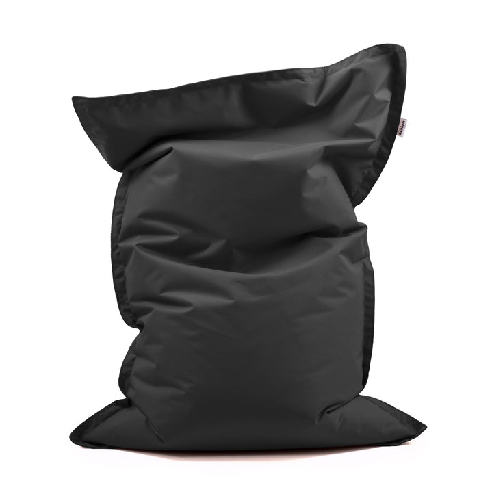 Pouf Cuscino Thin medio sacca vuota in tessuto antistrappo impermeabile Jive per interno dim.135x90 cm