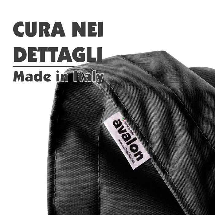 Pouf Cuscino Thin gigante sacca vuota in tessuto antistrappo impermeabile Jive per interno dim.200x140cm