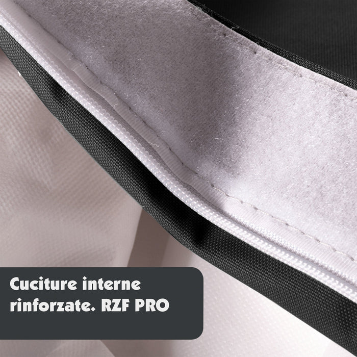 Pouf Cuscino Thin gigante sacca vuota in tessuto antistrappo impermeabile Jive per interno dim.200x140cm