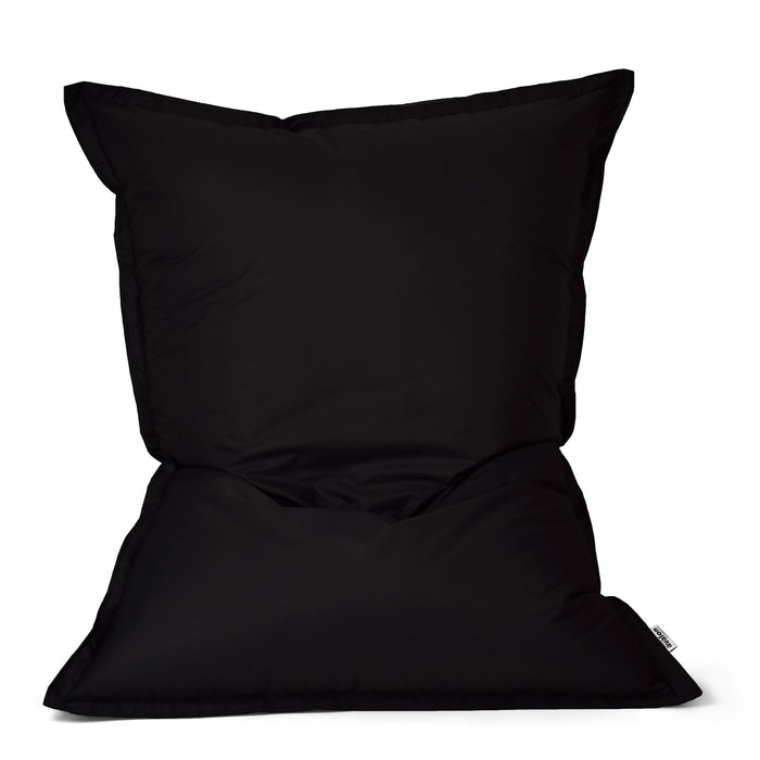 Pouf Cuscino Thin medio sacca vuota in tessuto antistrappo impermeabile Jive per interno dim.135x90 cm