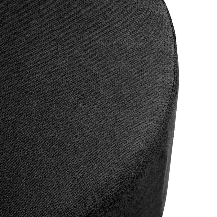 Avalon Pouf Cilindro Rigido in tessuto antimacchia Dali Made in Italy. Dim: Ø45 cm X H43 cm