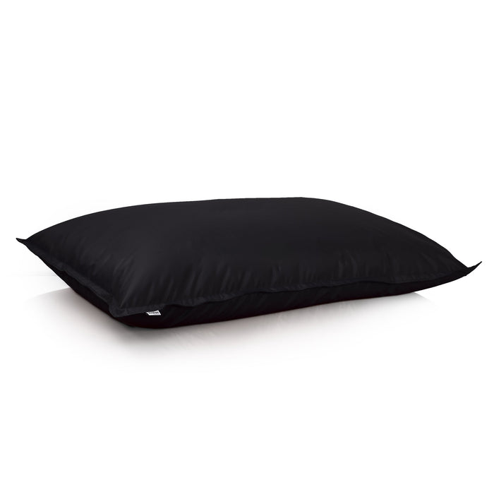 Pouf Cuscino Thin medio sacca vuota in tessuto antistrappo impermeabile Jive per interno dim.135x90 cm