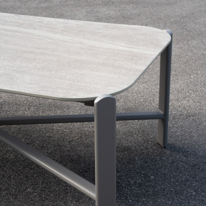 Linea Oasi Set Salotto da Esterno Avalon, Divani e Tavolino per Giardino, Terrazzo, Balcone, Comfort e Stile Naturale