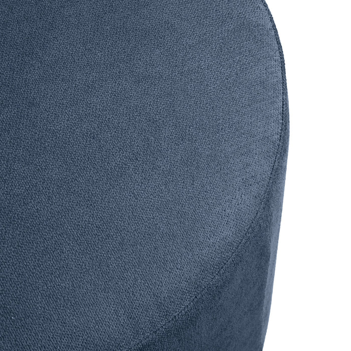 Avalon Pouf Cilindro Rigido in tessuto antimacchia Dali Made in Italy. Dim: Ø45 cm X H43 cm