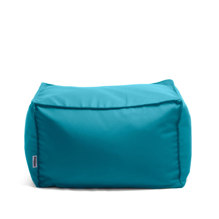 Pouf Badd  Avalon in tessuto Tropical per esterno. Dim: 45x60x38 cm