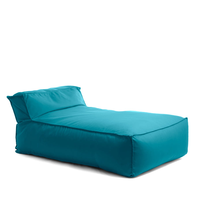 Pouf Letto Deluz Avalon in tessuto Tropical per esterno. Dim: 165x98x65 cm