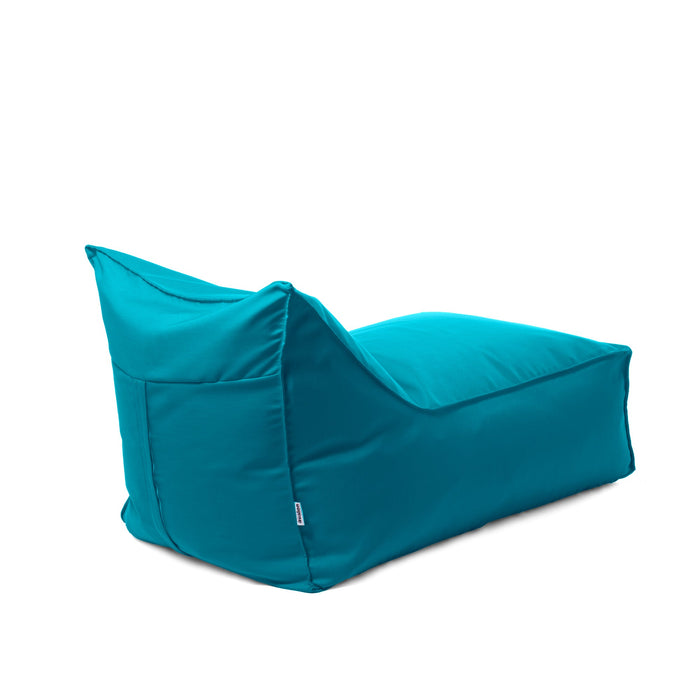 Pouf Poltrona Badd Avalon in tessuto Tropical per esterno. Dim: 70x105 cm