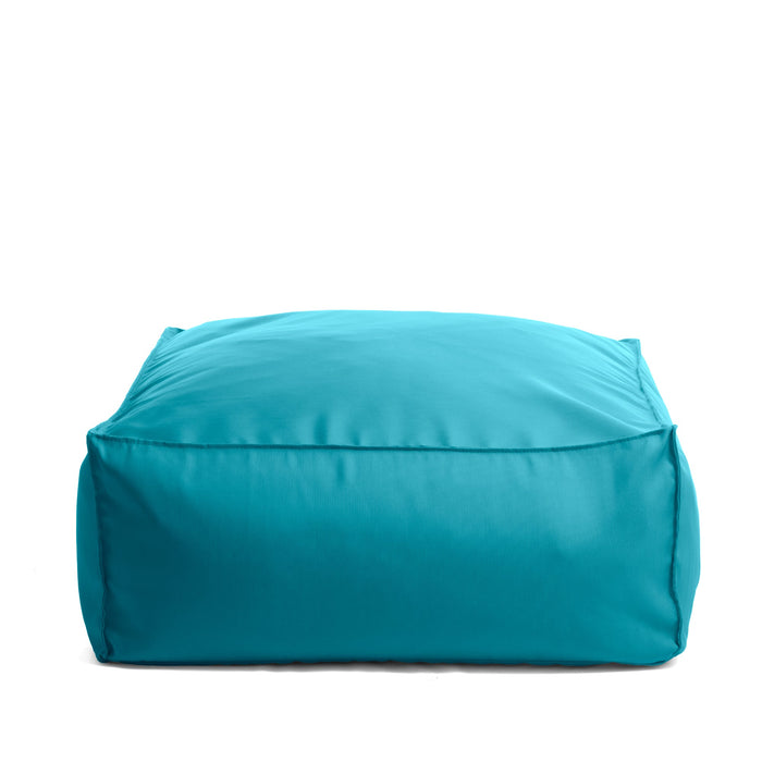 Pouf Deluz Avalon  in tessuto Tropical per esterno. Dim: 98x98x40 cm