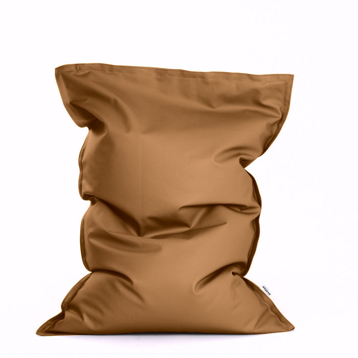 Pouf Poltrona Cuscino Thin medio in finta pelle antimacchia jazz per interno dim.90x135 cm