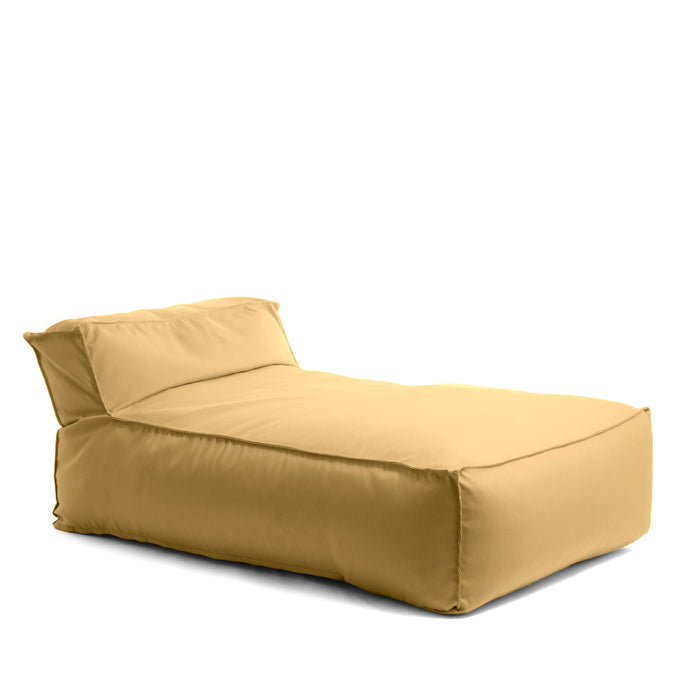 Pouf Letto Deluz Avalon in tessuto Tropical per esterno. Dim: 165x98x65 cm