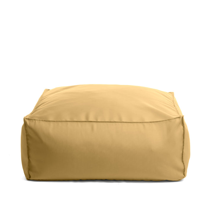 Pouf Deluz Avalon  in tessuto Tropical per esterno. Dim: 98x98x40 cm