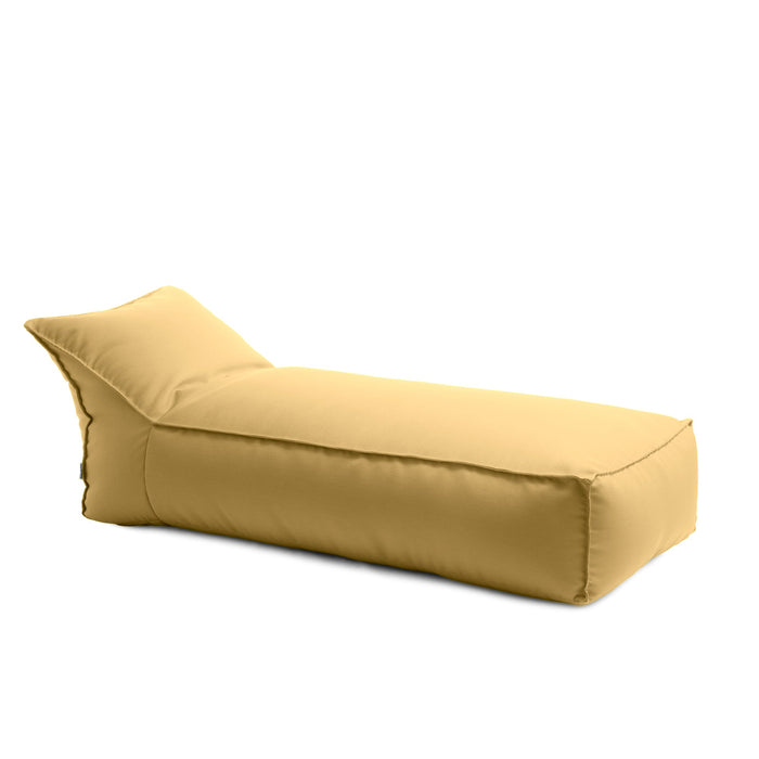Pouf Lettino Badd L Avalon in tessuto Tropical per esterno. Dim: 70x160 cm