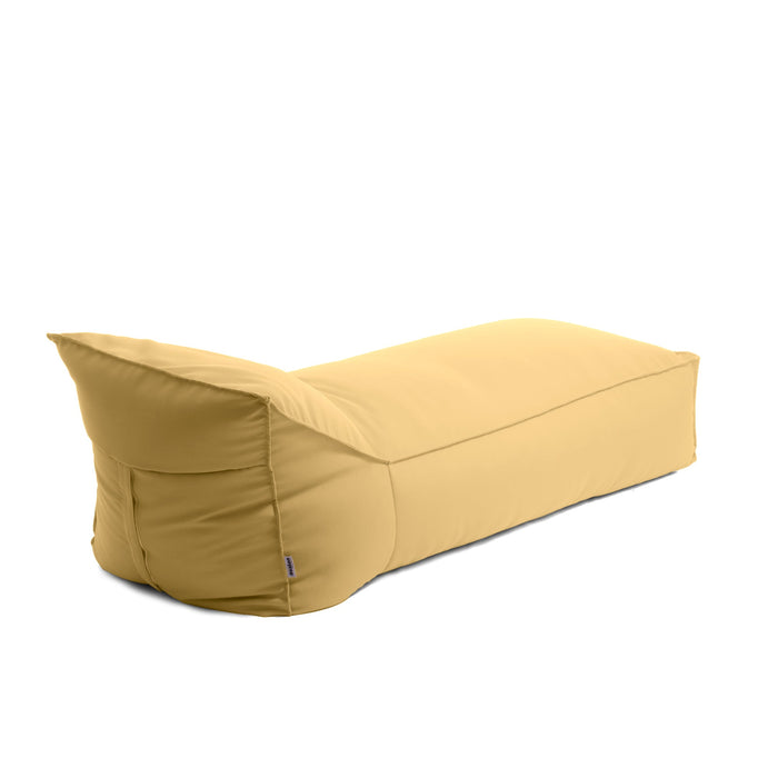 Pouf Lettino Badd L Avalon in tessuto Tropical per esterno. Dim: 70x160 cm