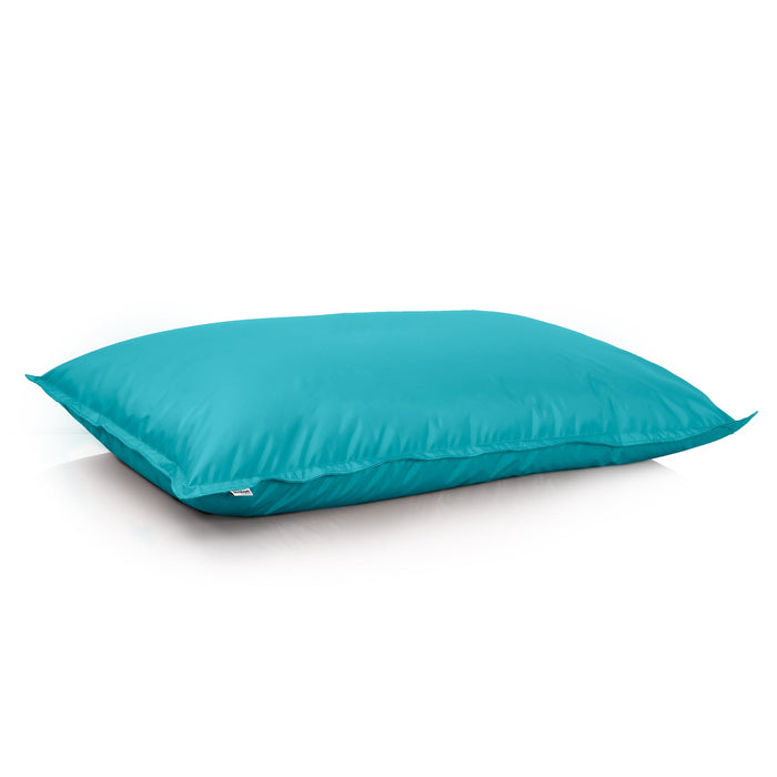Pouf Cuscino Thin medio sacca vuota in tessuto antistrappo impermeabile Jive per interno dim.135x90 cm