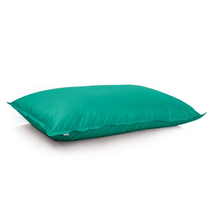 Pouf Cuscino Thin medio sacca vuota in tessuto antistrappo impermeabile Jive per interno dim.135x90 cm