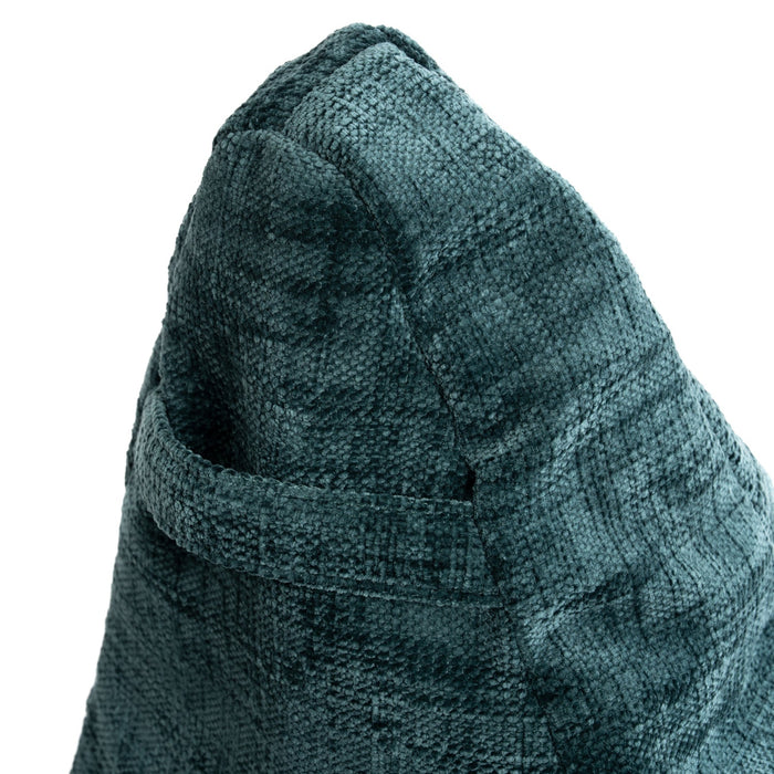 Pouf Poltrona Sacco Gigante XL Ploof Avalon in tessuto Antimacchia Cannet per interno dim. Ø95 x H105 cm