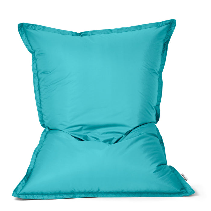 Pouf Cuscino Thin medio sacca vuota in tessuto antistrappo impermeabile Jive per interno dim.135x90 cm
