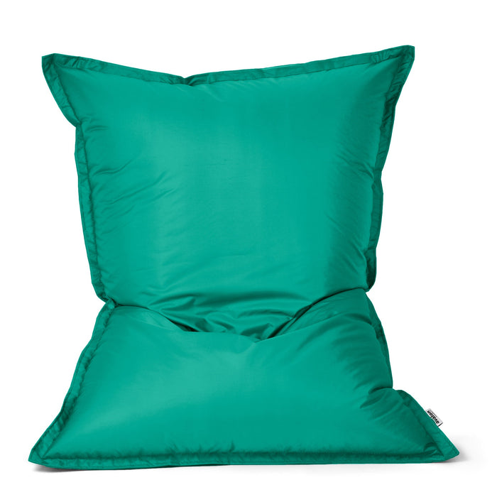 Pouf poltrona Cuscino Thin medio Jive con Sacca interna Imbottito in tessuto antistrappo impermeabile per interno dim.90x135 cm
