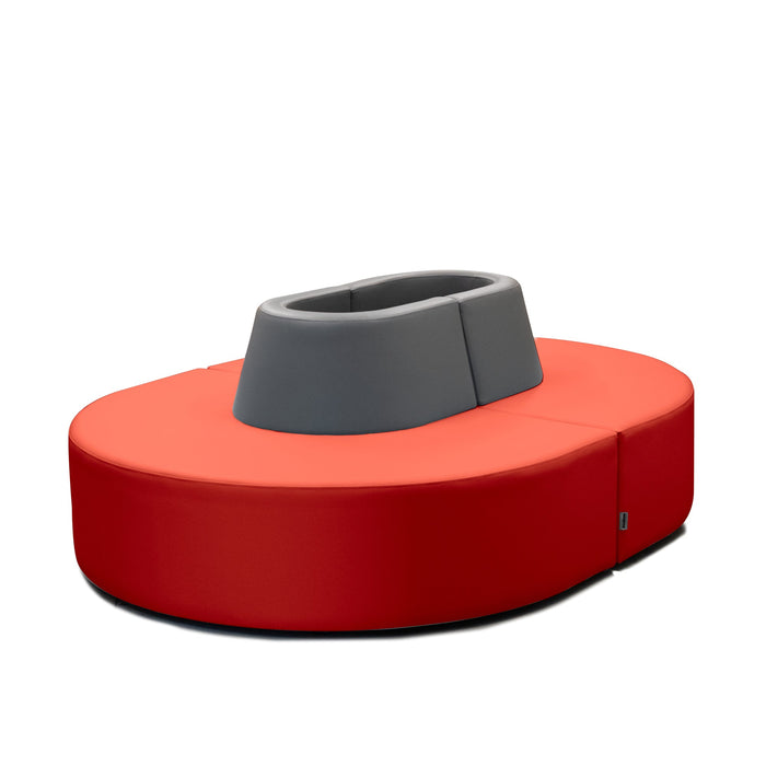 Pouf Magnetica Avalon in Ecopelle Mamba Trendy Classe 1-IM Ignifugo per Interno ed Esterno. Dim: Larg. 150 cm X Prof. 100 X H70 cm