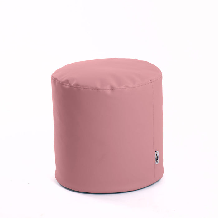 Avalon Pouf Cilindro Mamba Similpelle Trendy Diam. 45 cm, Alt. 45 cm