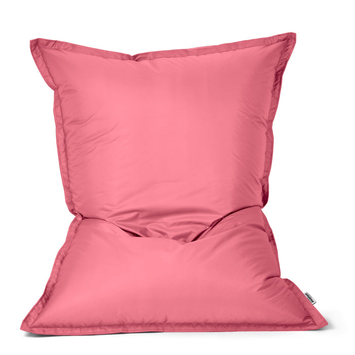 Pouf Cuscino Thin medio sacca vuota in tessuto antistrappo impermeabile Jive per interno dim.135x90 cm