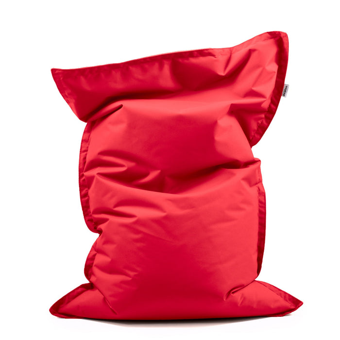 Pouf Cuscino Thin medio sacca vuota in tessuto antistrappo impermeabile Jive per interno dim.135x90 cm