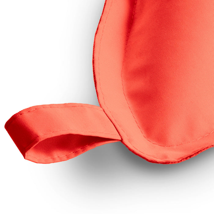 Pouf Cuscino Squama Galleggiante Avalon in tessuto poliestere Samba per esterno. Dim: 145x99xH30cm