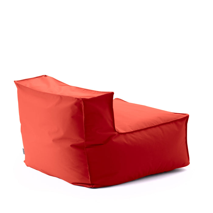 Pouf poltrona 1 posto Deluz per esterno in tessuto poliestere Samba dim: 98x98x65 cm