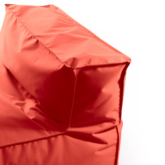 Pouf poltrona 1 posto Deluz per esterno in tessuto poliestere Samba dim: 98x98x65 cm