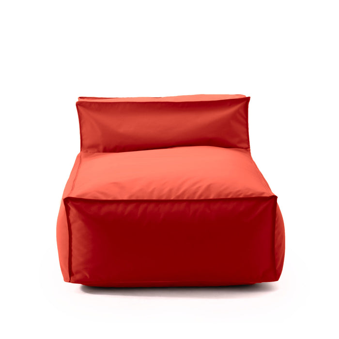 Pouf Letto Deluz per esterno in tessuto poliestere Samba dim: 165x98x65 cm