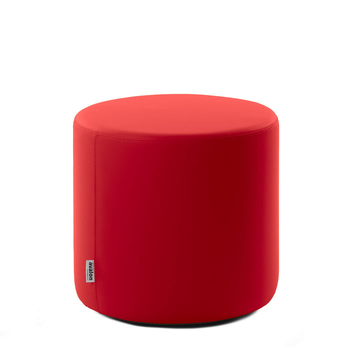 Avalon Pouf Rigido Cilindro Finta pelle Jazz per Interno ed Esterno Dim: Ø40 cm X H43 cm
